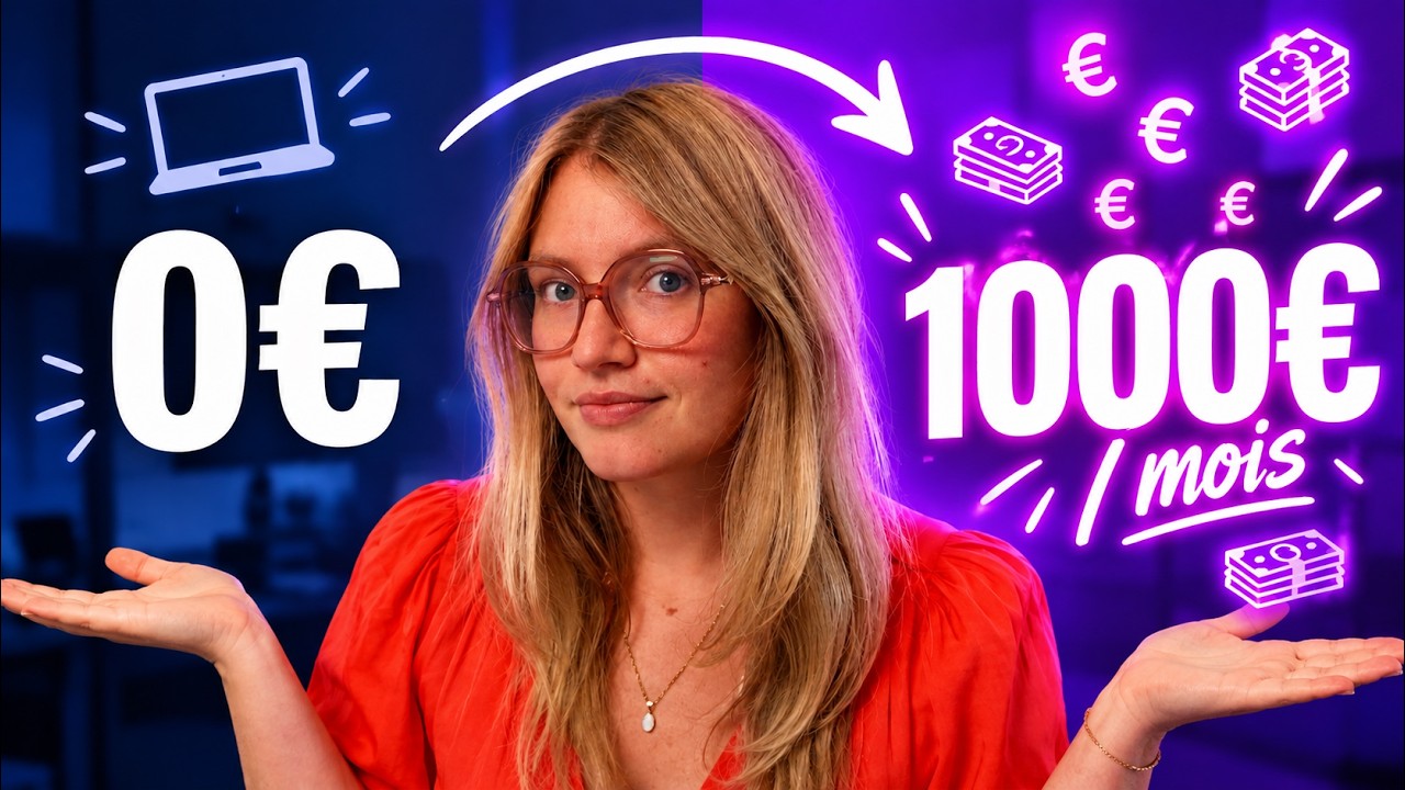 Comment je suis passée de 0 à 1 000 € en affiliation ?